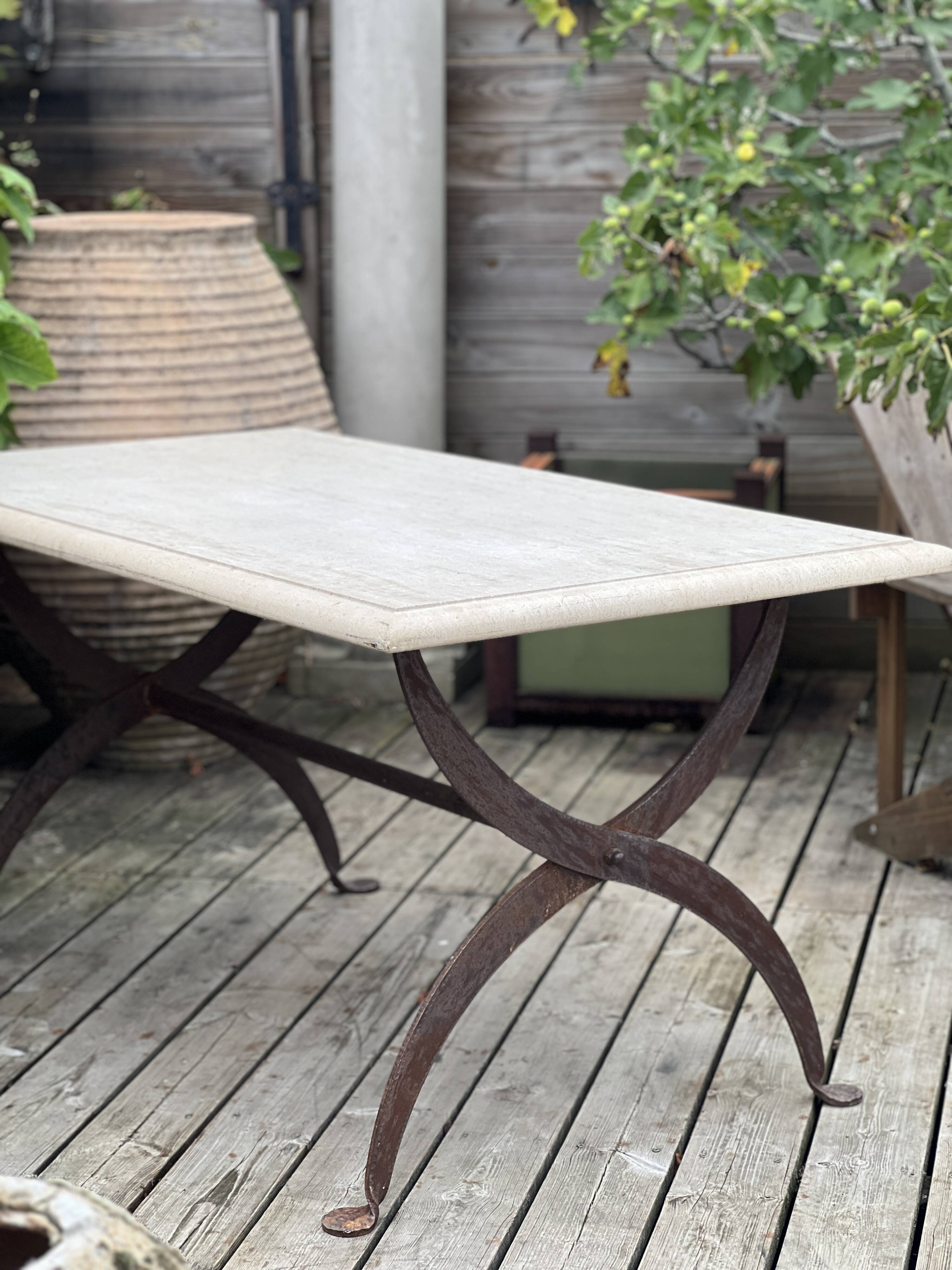 Indoor or outdoor dining table