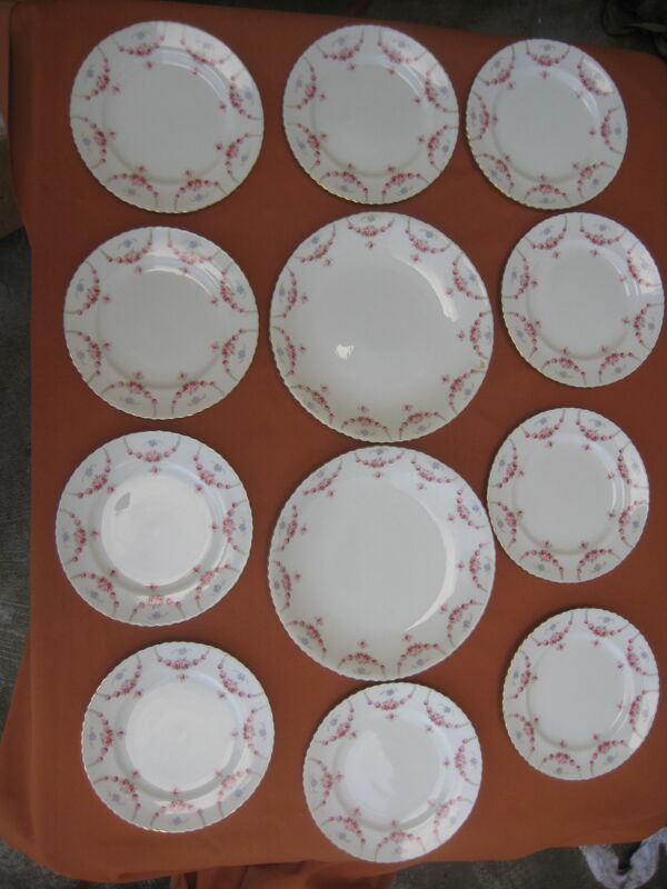 Ancien service a dessert ou fromage, aynsley, england