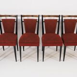 Table and 6 chairs for the dining room of the '70s