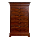 Chiffonier Louis Philippe en acajou flammé