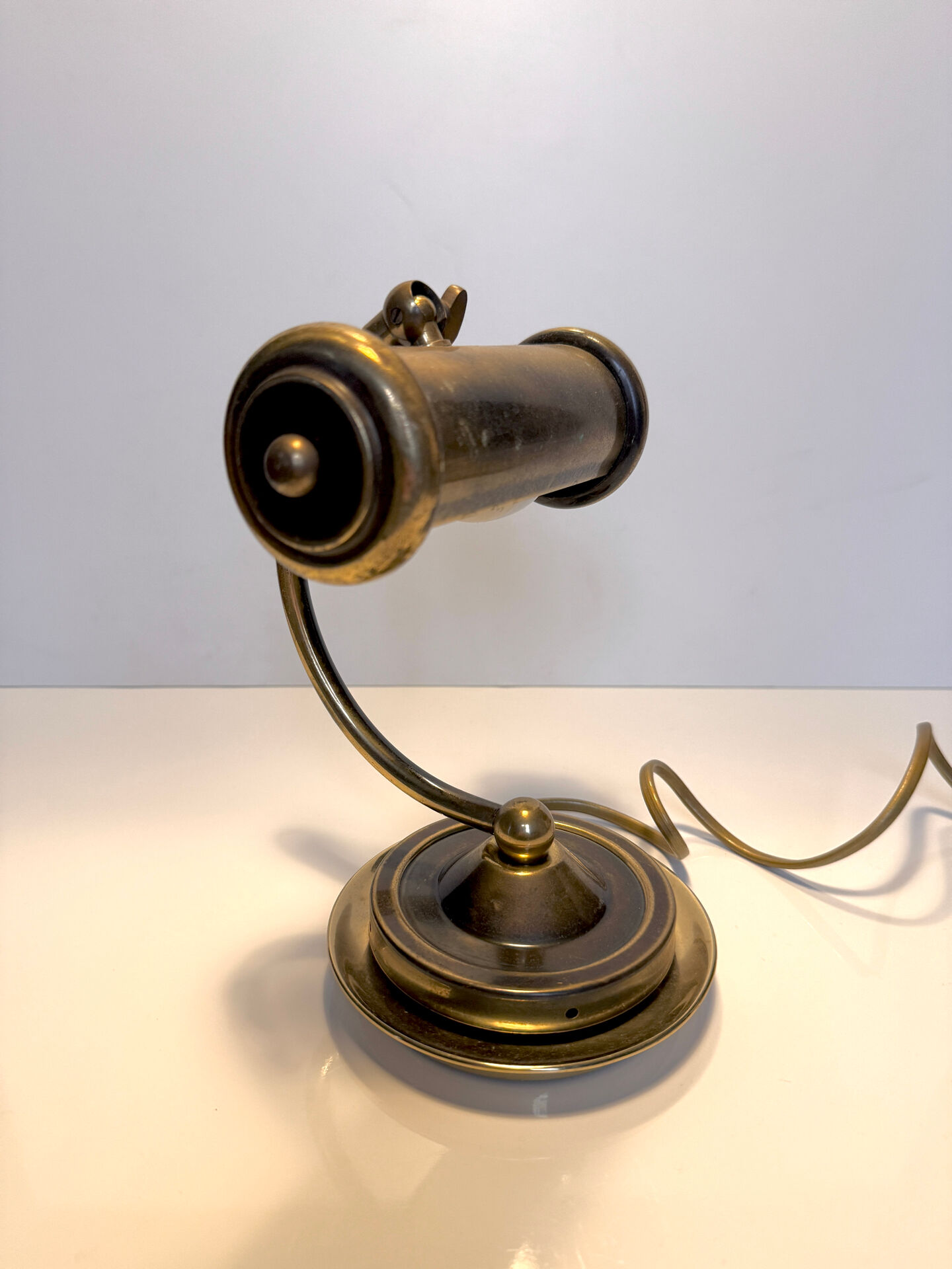Vintage notary lamp