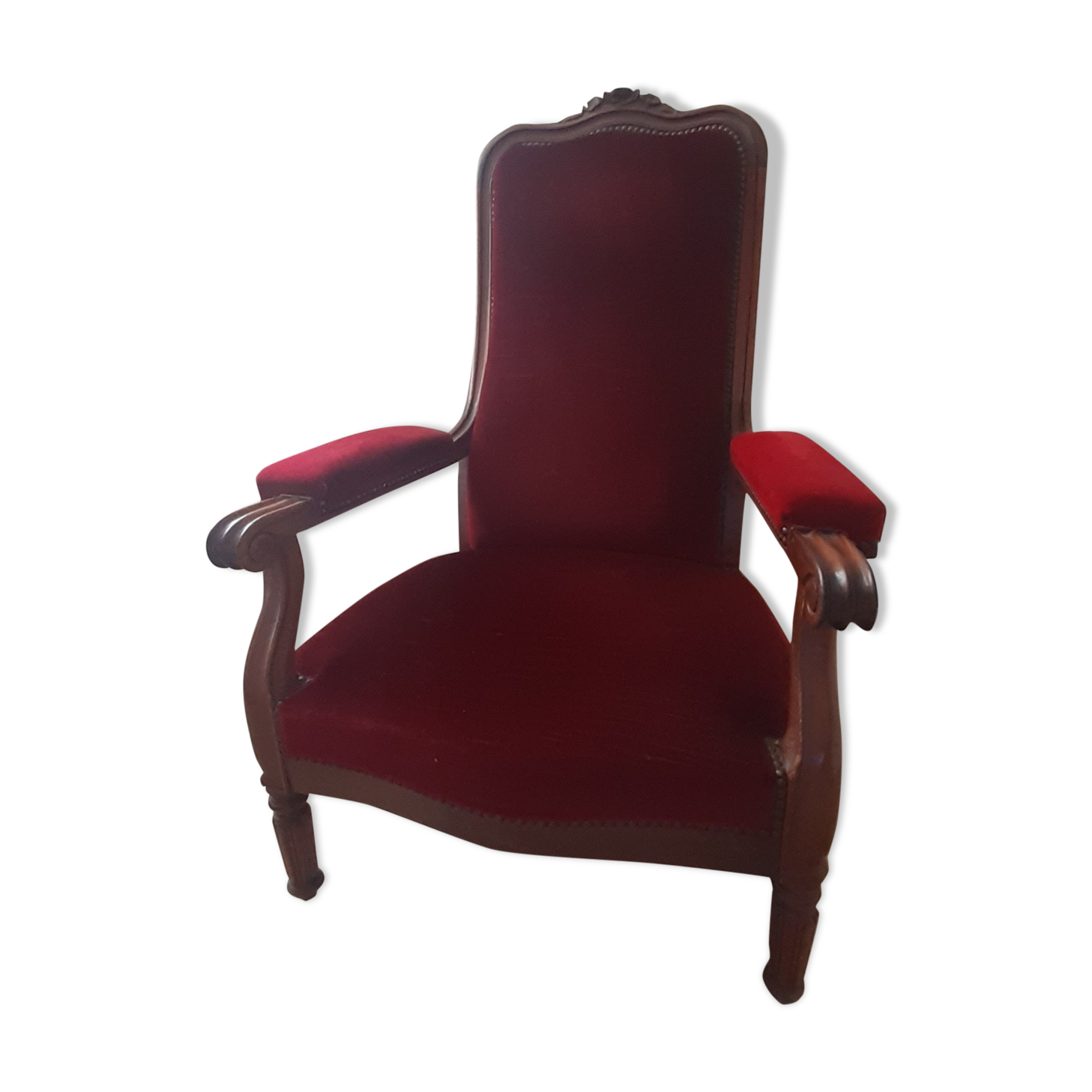 Armchair Voltaire style Louis Philippe