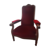 Fauteuil Voltaire style Louis Philippe