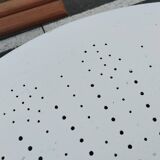 Antique garden furniture in vintage iron