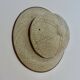 Hat, colonial helmet, wicker, wall decoration, 60s 70s