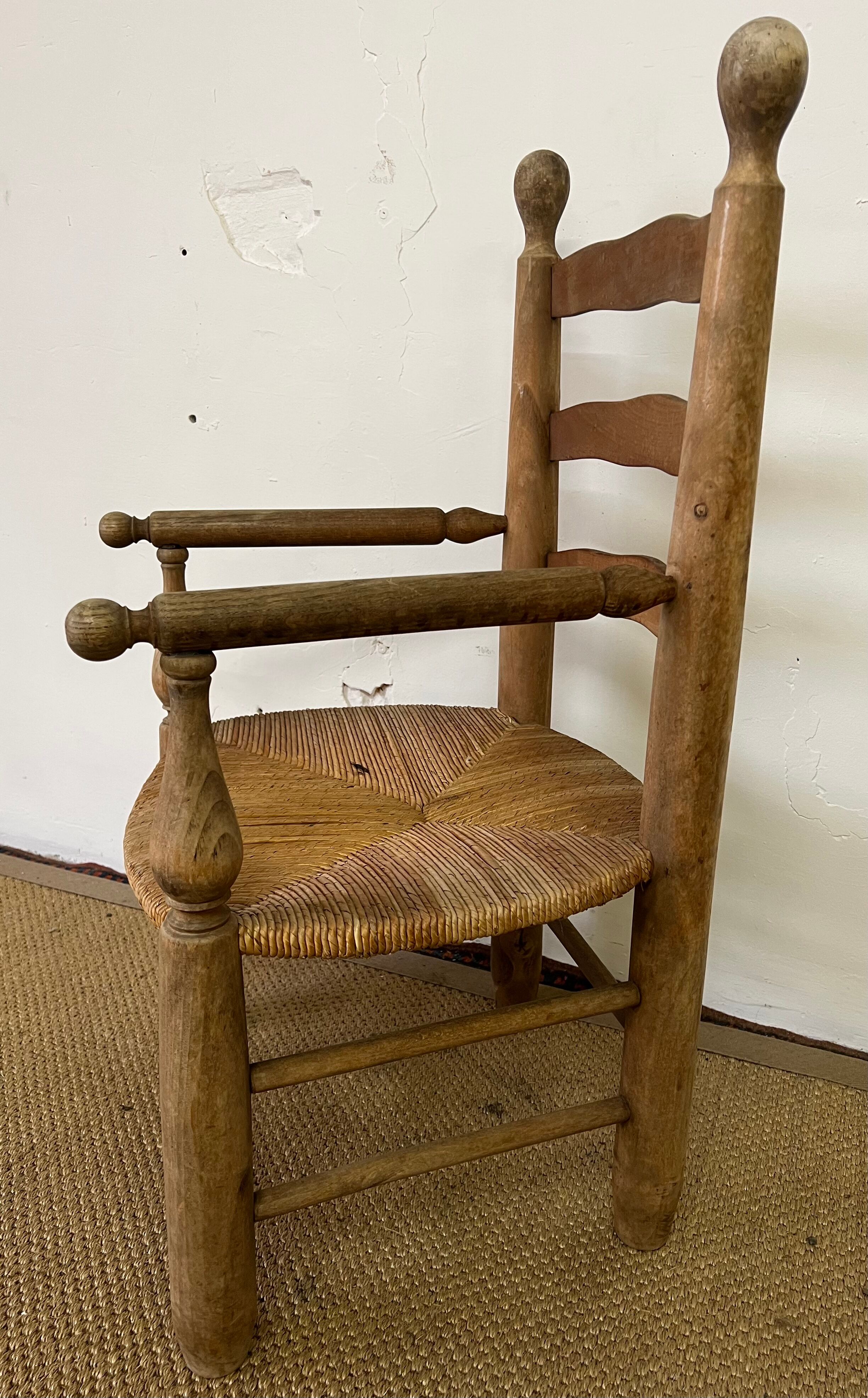 Solid wood chair
