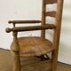 Solid wood chair