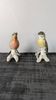 Pair of Karl Ens polychrome porcelain birds from Saxony