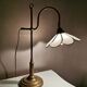 Vintage table lamp/desklamp, seventies in Tiffany style