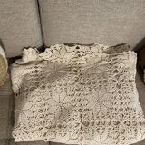 Crochet bed cover