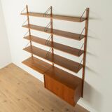 Cado | poul cadovius classic shelving system, 1950s, teak veneer