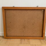 Pedagogical school poster frame