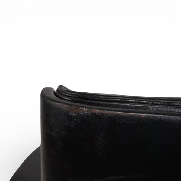 Fauteuil en cuir Kaufeld Siesta 62 par Jacques Brule, 1960