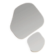 Miroir en loupe naturelle