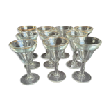 10 40s bistro glasses