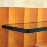 Suspended console in wood by La Permanente Mobili Cantù, 1950s