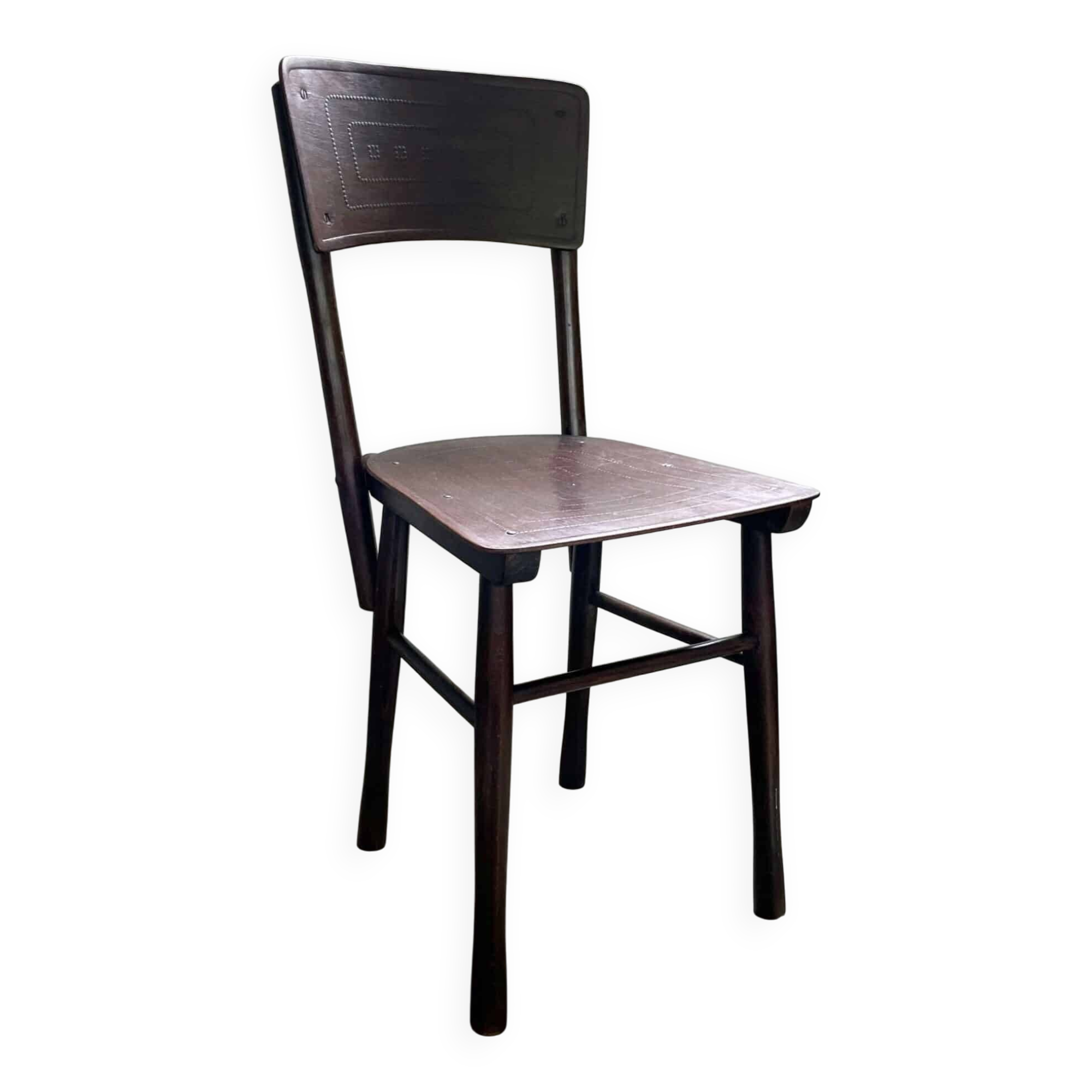 Wooden bistro chair, Jacob & Josef Kohn, 1st half 20th century