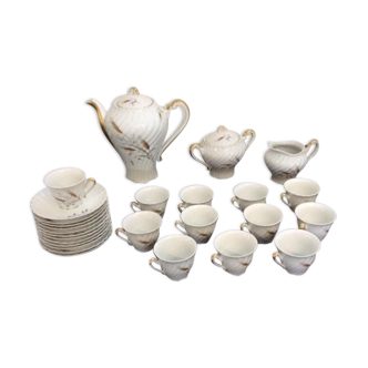 Porcelain coffee set