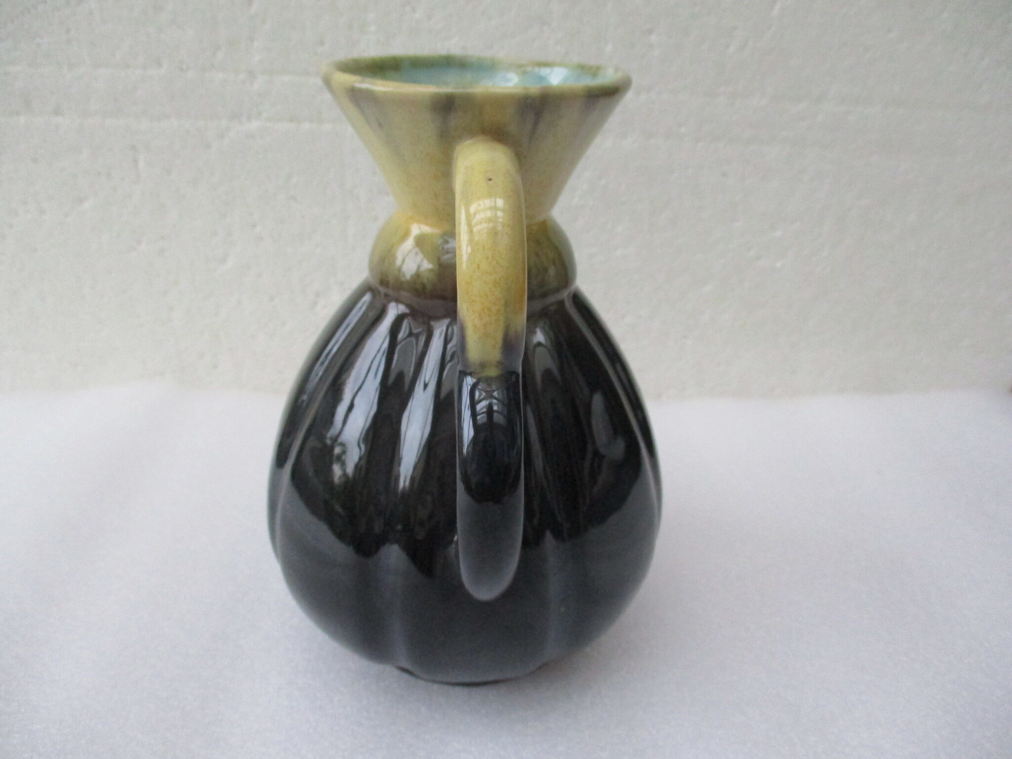 Vase alpho anses doubles grès art déco