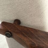 Mid-century beige armchairs by Henryk Lis, 1960s, set of 2