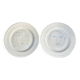 Pair of Picasso plates in Limoges porcelain - Ref 1324