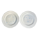 Pair of Picasso plates in Limoges porcelain - Ref 1324