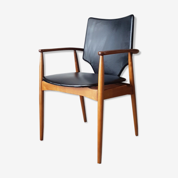 Scandinavian armchair in teak 60s