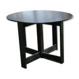Scandinavian design oval table felling vintage folding 60-70-80