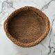 Natural jute tray basket