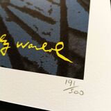 1980s Andy Warhol Limited Edition Lithograph by CMOA.