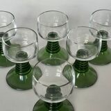 6 glasses of Rhine alcohol
