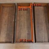 Cherrywood chest of drawers, Restoration period – Early 19th century