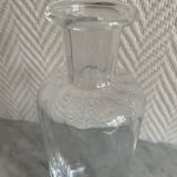 Carafe en verre cylindrique
