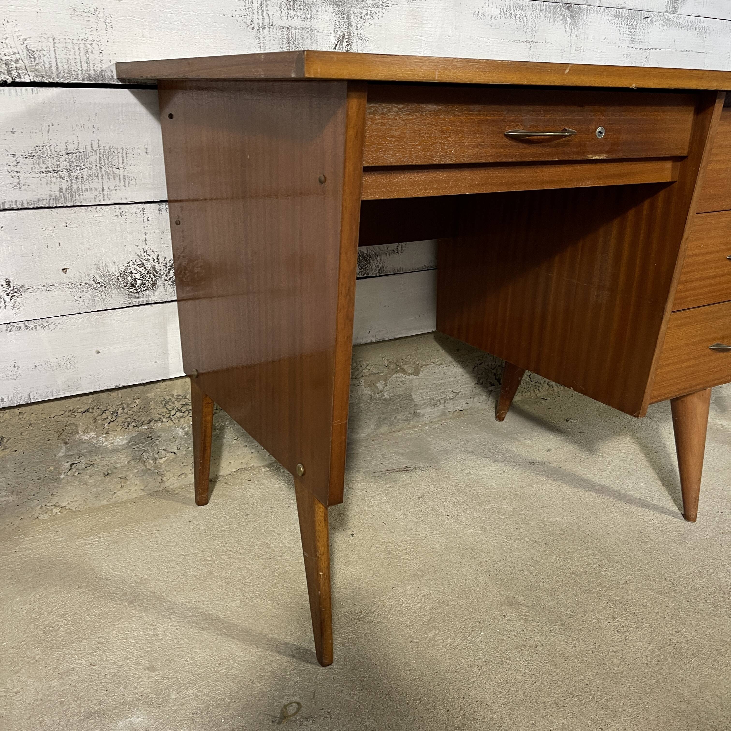 Vintage wooden desk