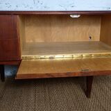 Low cabinet or small sideboard in mahogany from the 1960s.