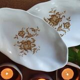 Set of 2 earthenware dishes Salins model Digne