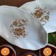 Set of 2 earthenware dishes Salins model Digne