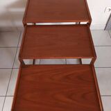 Tables gigognes teck de Arne Hovmand-Olsen