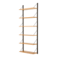 Scandinavian modular oak shelving system, 1960s