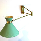 Articulated jib René Mathieu lamp