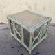 Small bamboo side table