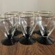 Suite de 6 verres Art Déco, années 30