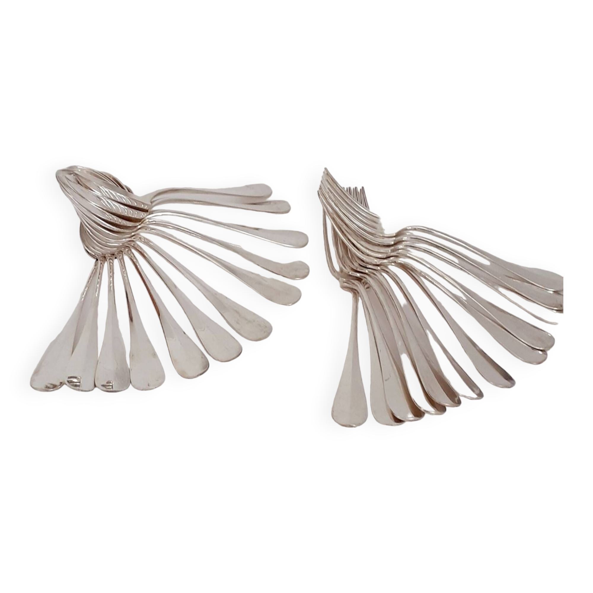 Alfenide Gallia 24-place cutlery set