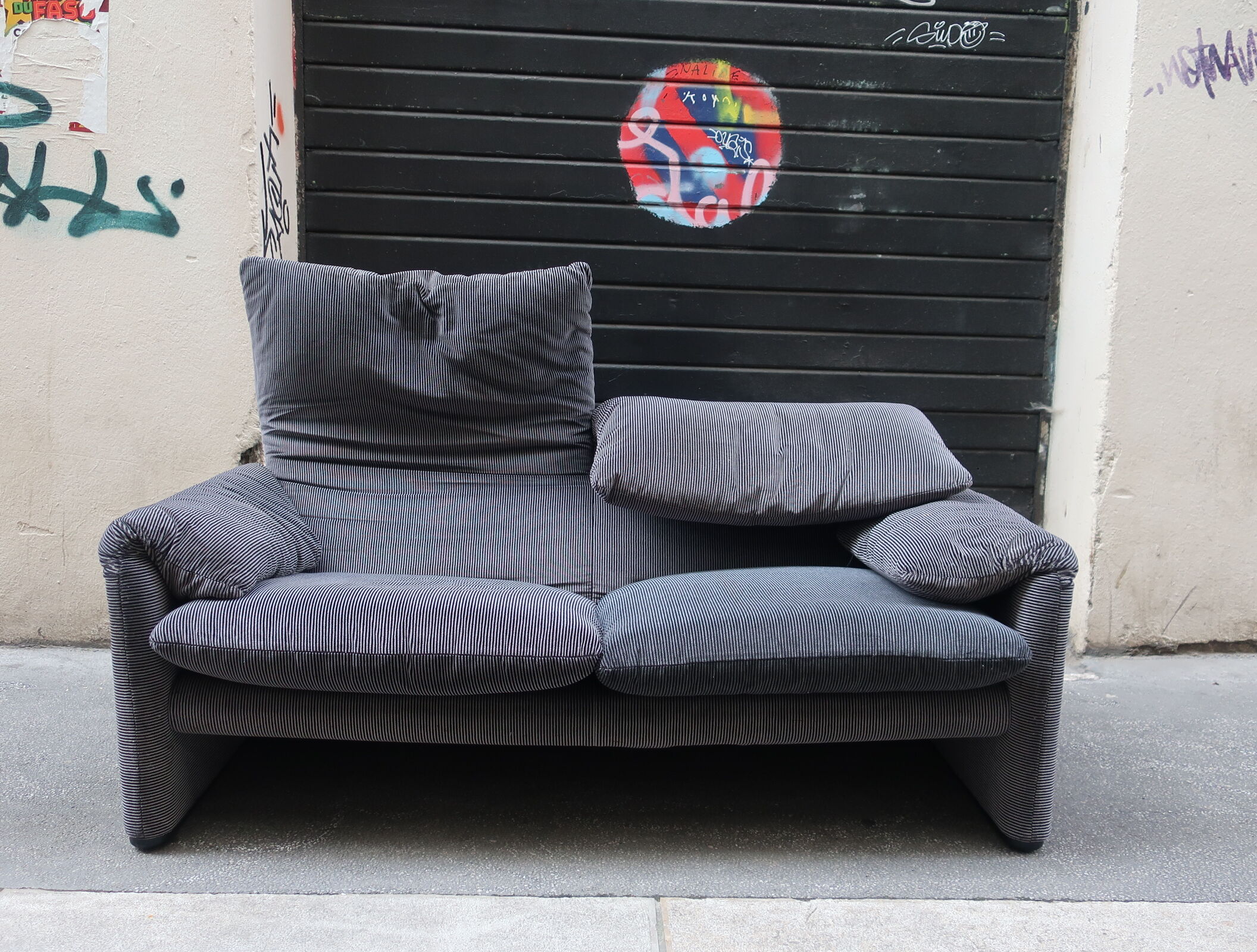 Canapé Maralunga par Vico Magistretti pour Cassina années 80