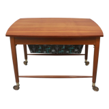 1950s utensilo trolley in walnut