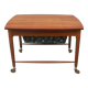 1950s utensilo trolley in walnut