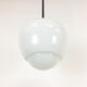 Suspension Czech opaline Teardrop