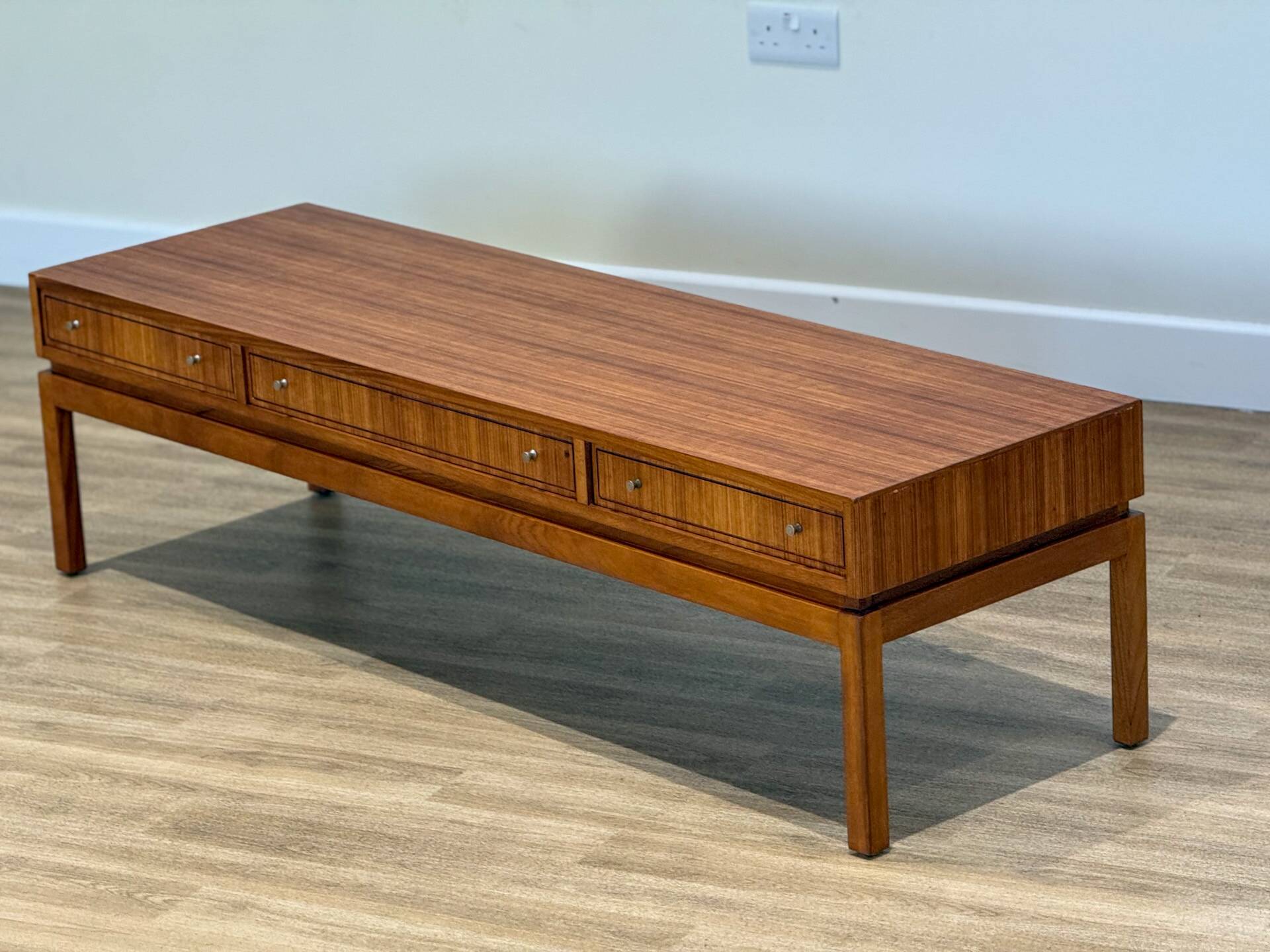 Walter Cornell Walnut Low Sideboard for Greaves & Thomas, 1960s