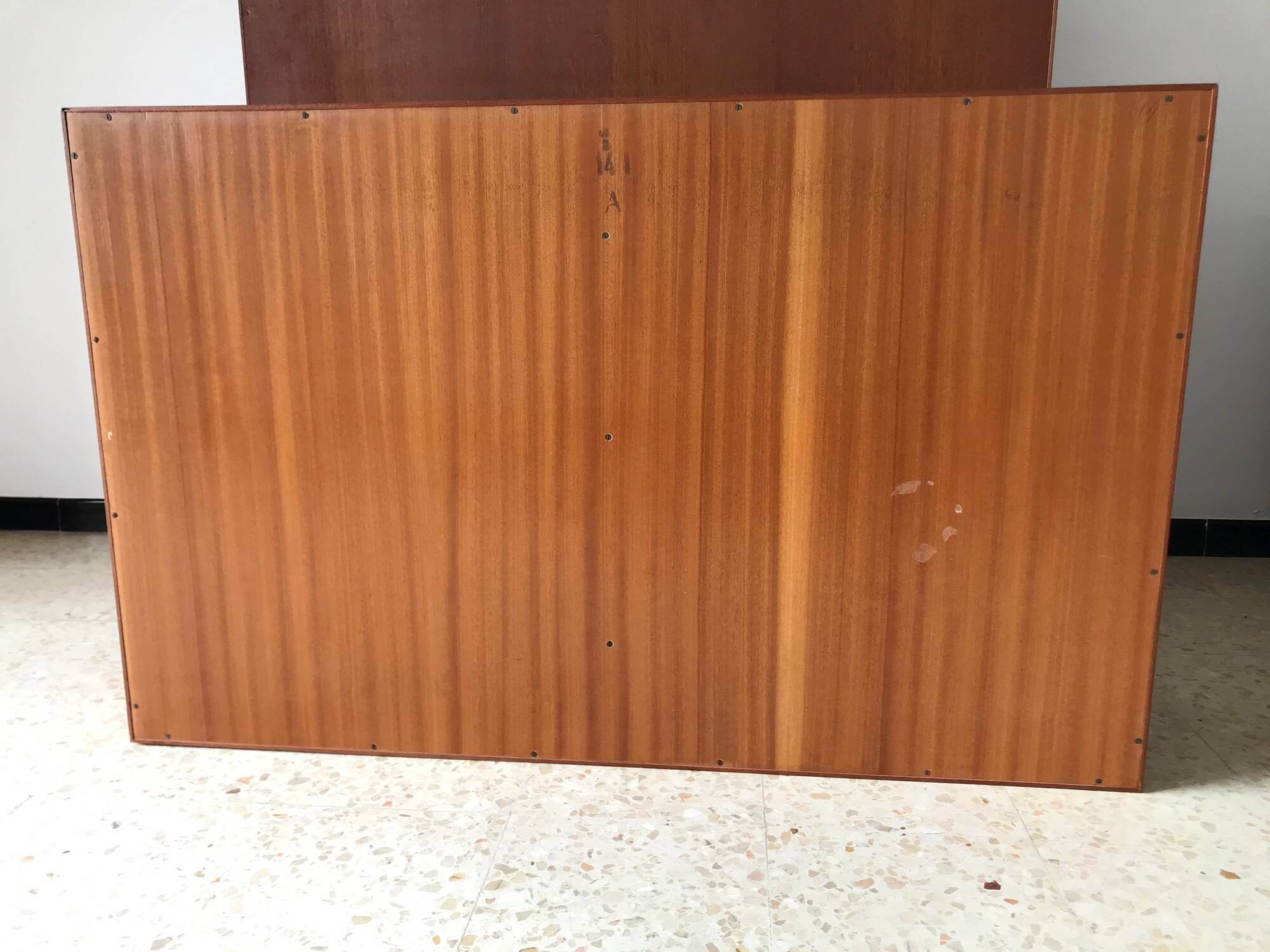 Scandinavian library secretary in vintage teak from the 60s