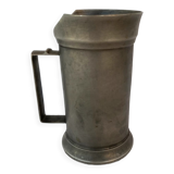 Tin pitcher